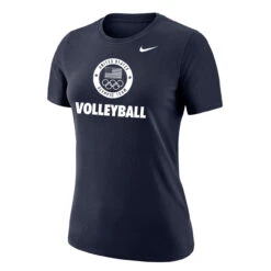 Nike Women's Volleyball Olympic Team SS Tee - Navy