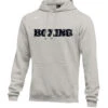 Nike Men's Boxing Shattered Logo Club Fleece Hoodie - Grey/Black