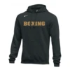 Nike Men's Boxing Club Fleece Hoodie - Black/Gold