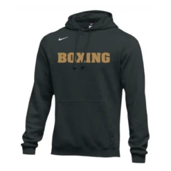 Nike Men's Boxing Club Fleece Hoodie - Black/Gold