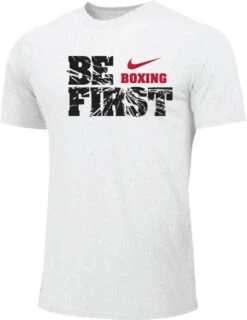 Nike Men's Boxing Be First Cotton Tee - White
