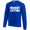 Nike Men's Weightlifting Club Training Crew - Royal/White