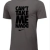 Nike Youth Wrestling Can't Take Me Down Tee - Grey/Black