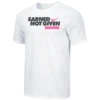 Nike Men's Boxing Earned Not Given Tee - White/Black/Pink