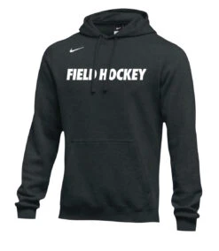 Nike Men's Field Hockey Club Fleece Hoodie - Black/White