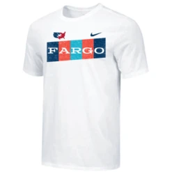 Nike Men's USA Wrestling Fargo 2023 Horizontal Block Dri-Fit Cotton Tee - White/Multi