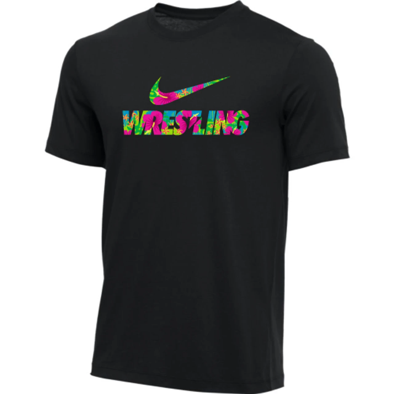 Nike Men's Wrestling Tee - Floral/Black 1 Nike Men's Wrestling Tee - Floral/Black