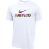 Nike Men's Wrestling Tee - White/Floral