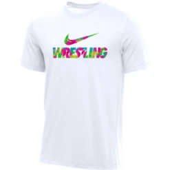 Nike Men's Wrestling Tee - White/Floral