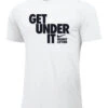 Nike Women's Weightlifting Get Under It Tee - White/Black