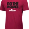 Nike Men's Boxing Go The Distance Cotton Tee - Red