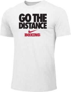 Nike Men's Boxing Go The Distance Cotton Tee - White