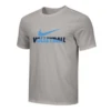 Nike Men's Volleyball Tee - Grey/Navy/Blue
