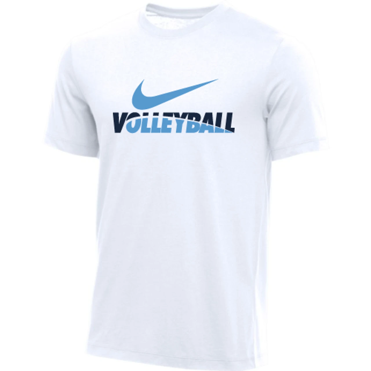 Nike Women's Volleyball Tee - White/Navy/Blue