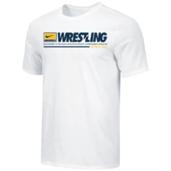 Nike Men's Wrestling Detroit Athlete Tee - Navy/Gold