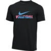 Nike Men's Volleyball Tee - Black/Pink/Blue