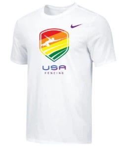 Nike Women's USA Fencing Pride Tee - White