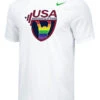 Nike Women's USA Weightlifting Pride Tee - White