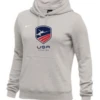 Nike Women's USAF Club Fleece Hoodie - Grey
