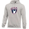 Nike Men's USA Weightlifting Club Fleece Hoodie - Grey