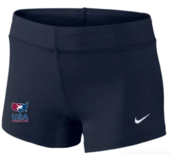 Nike Women's USA Wrestling Performance Game Short - Navy