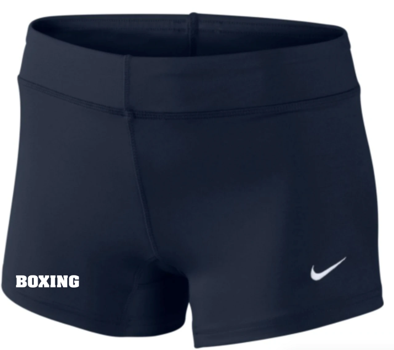 Nike Women's Boxing Performance Game Short - Navy/White 1 Nike Women's Boxing Performance Game Short - Navy/White