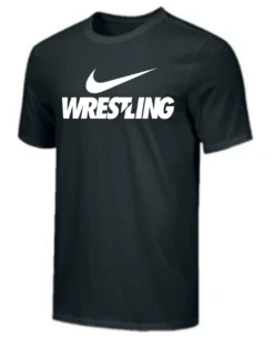 Nike Men's Wrestling Tee - Black