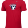 Nike Youth USA Weightlifting Team Legend SS Crew - Scarlet