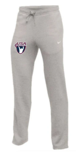 Nike Youth USA Weightlifting Club Fleece Pant - Heather Grey