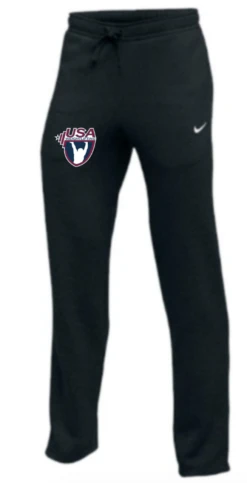Nike Youth USA Weightlifting Club Fleece Pant - Black