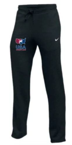 Nike Youth USA Wrestling Club Fleece Pant - Black