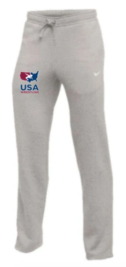 Nike Men's USA Wrestling Club Fleece Pant - Heather Grey