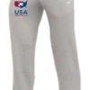 Nike Youth USA Wrestling Club Fleece Pant - Heather Grey