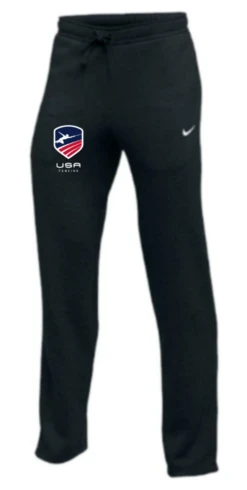 Nike Youth USA Fencing Club Fleece Pant - Black