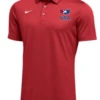 Nike Men's USA Wrestling SS Polo - Scarlet