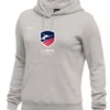Nike Women's USAF Club Fleece Pullover Hoodie - Heather Grey