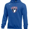 Nike Men's USA Weightlifting Club Fleece Pullover Hoodie - Royal
