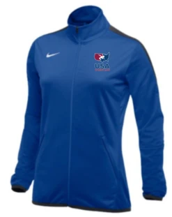 Nike Women's USA Wrestling Epic Jacket - Royal/Anthracite