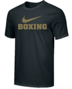 Nike Women's Boxing Tee - Black/Gold