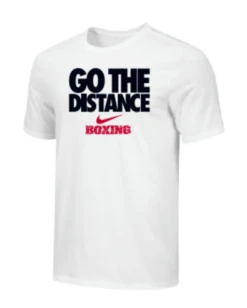 Nike Youth Boxing Go The Distance Tee - White