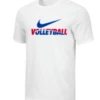 Nike Men's Volleyball Tee - White/Blue