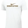 Nike Men's Weightlifting Tee - Gold/White
