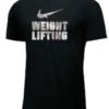 Nike Men's Weightlifting Tape Tee - Black