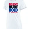Nike Women's Weightlifting Believe Heave Hold Tee - White