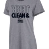 Nike Women's Weightlifting Clean And Jerk Tee - Grey