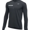 Nike Men's Field Hockey 1/2 Zip Top - Charcoal
