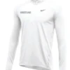 Nike Men's Wrestling 1/2 Zip Top - White