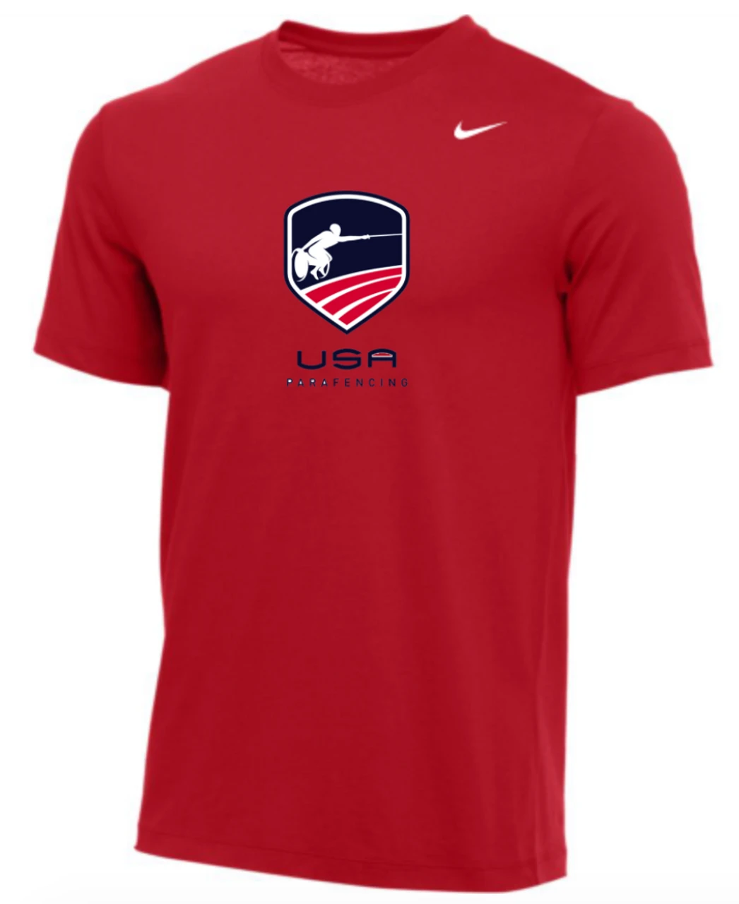Nike Men's USA Parafencing Tee - Red 1 Nike Men's USA Parafencing Tee - Red