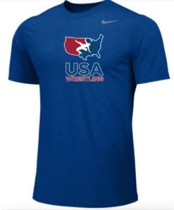 Nike Men's USA Wrestling Legend - Game Royal/Cool Grey