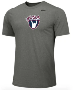 Nike Men's USA Weightlifting Legend - Carbon Heather/ Black